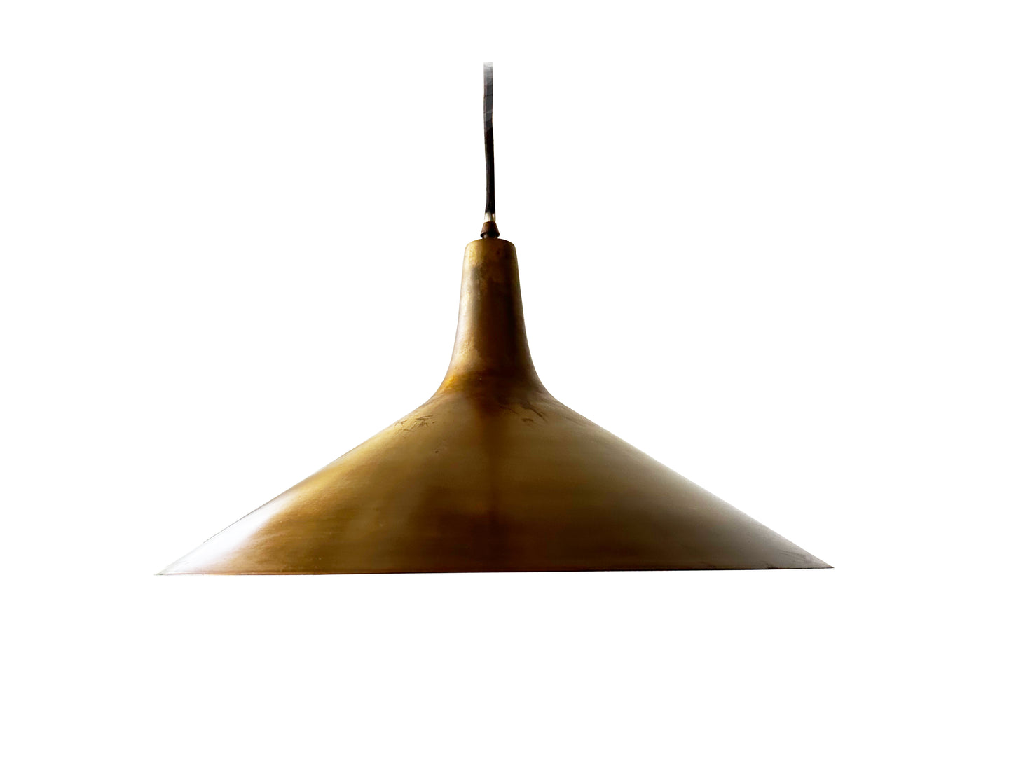 Th. Valentiner Model Fusijama Brass Pendant with Adjustable Height: A Vintage Treasure of Timeless Beauty and Functionality