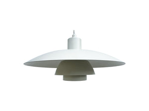 Poul Henningsen. PH 4/3 Pendant White. Manufactured At Louis Poulsen. Ø. 40 cm.