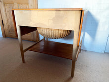 Load image into Gallery viewer, Exquisite Hans Wegner Sewing Table, Model AT-33 - A Beautiful Blend of Craftsmanship and Functionality!
