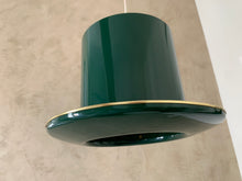 Load image into Gallery viewer, Stunning Green Hat Pendant Lamp by Hans Agne Jakobsson for Markaryd AB Sweden - A Unique Mid-Century Gem!
