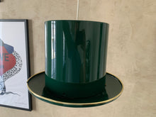 Load image into Gallery viewer, Stunning Green Hat Pendant Lamp by Hans Agne Jakobsson for Markaryd AB Sweden - A Unique Mid-Century Gem!
