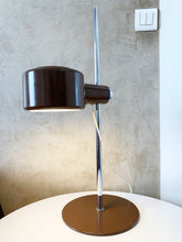 Load image into Gallery viewer, Piccolo Brown And Chrome Table Lamp By Lyfa Of Denmark, 1970s
