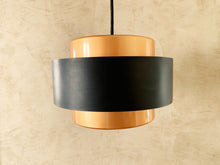Load image into Gallery viewer, Design By Jo Hammerborg - Scandinavian Midcentury Lamp - Produced By Fog &amp; Mørup - Copper Pendant
