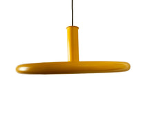 Charger l&#39;image dans la galerie, 1970s Original Yellow Pendant - Produced In Denmark By Fog &amp; Morup - Designed By Hans Due - XL 50 cm Pendant Lamp
