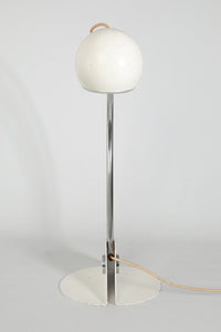 Designed by, Luci Cinisello - Origin Milan, Italy - Material: Chromed painted metal white - Height 62 cm - Model, P 431