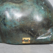 Charger l&#39;image dans la galerie, Bulldog - Patinated Bronze Sculpture by Andreas Wargenbrant - Plate Marked 16/25
