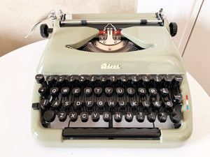 Typewriter Bisei / Erika 10 - 1950's - Writes Like A Dream - Working Typewriter - Perfect Gift For The Writer