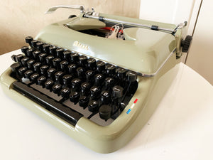 Typewriter Bisei / Erika 10 - 1950's - Writes Like A Dream - Working Typewriter - Perfect Gift For The Writer