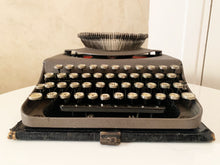 Load image into Gallery viewer, Typewriter Remington Portable 2 - Grey - Cleaned and Serviced - Perfect Gift For The Writer - AZERTY
