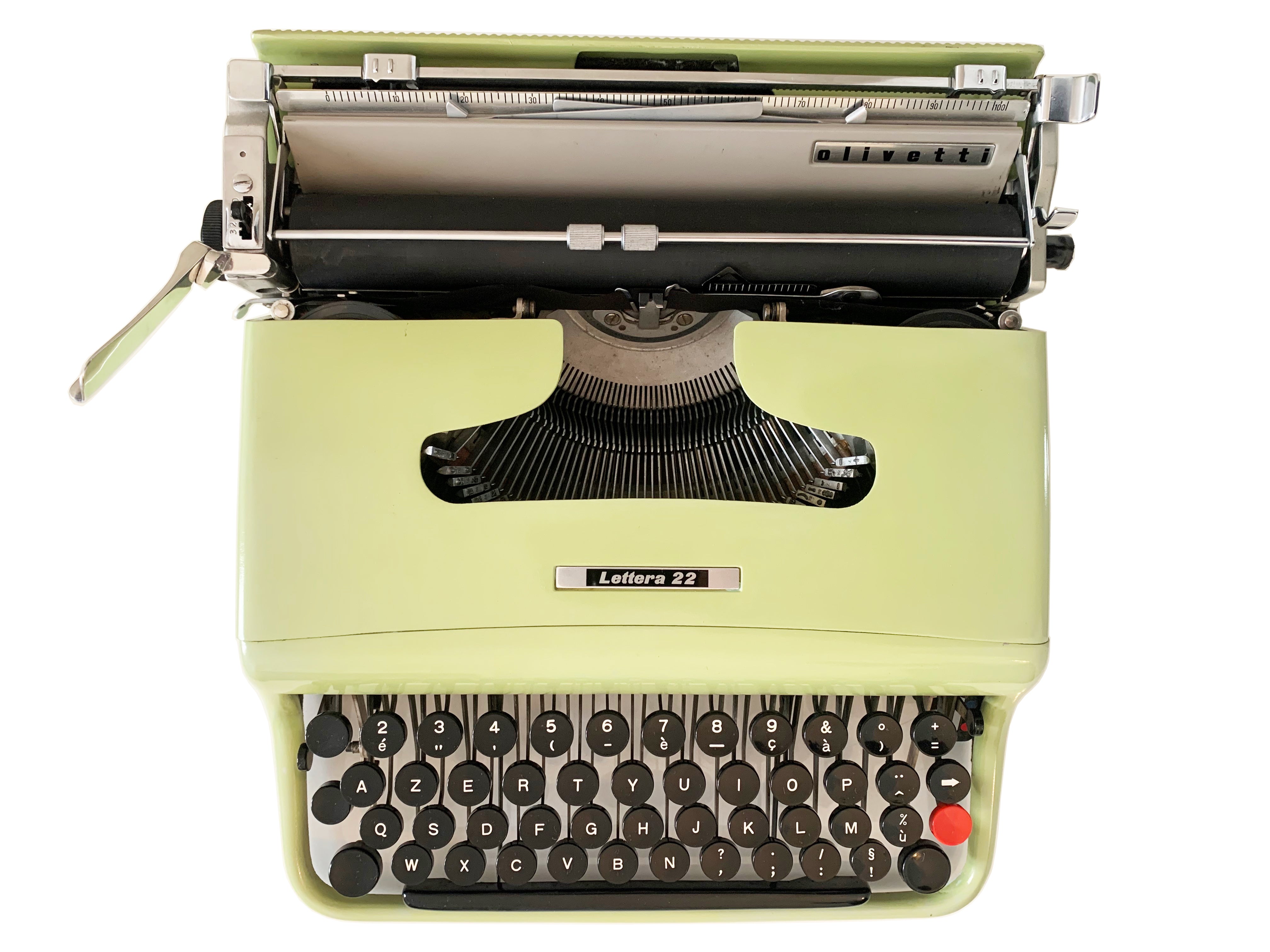 Olivetti Lettera 22 Green - Original Color - Fully Working