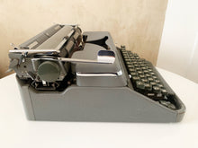 Load image into Gallery viewer, Typewriter Grey Hermes 2000 - Portable typewriter - In Working Order - 1960&#39;s - Perfect Gift For The Writer - AZERTY

