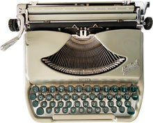 Load image into Gallery viewer, 1950&#39;s Groma Kolibri Typewriter - Working and good looking - With Original Leather Case

